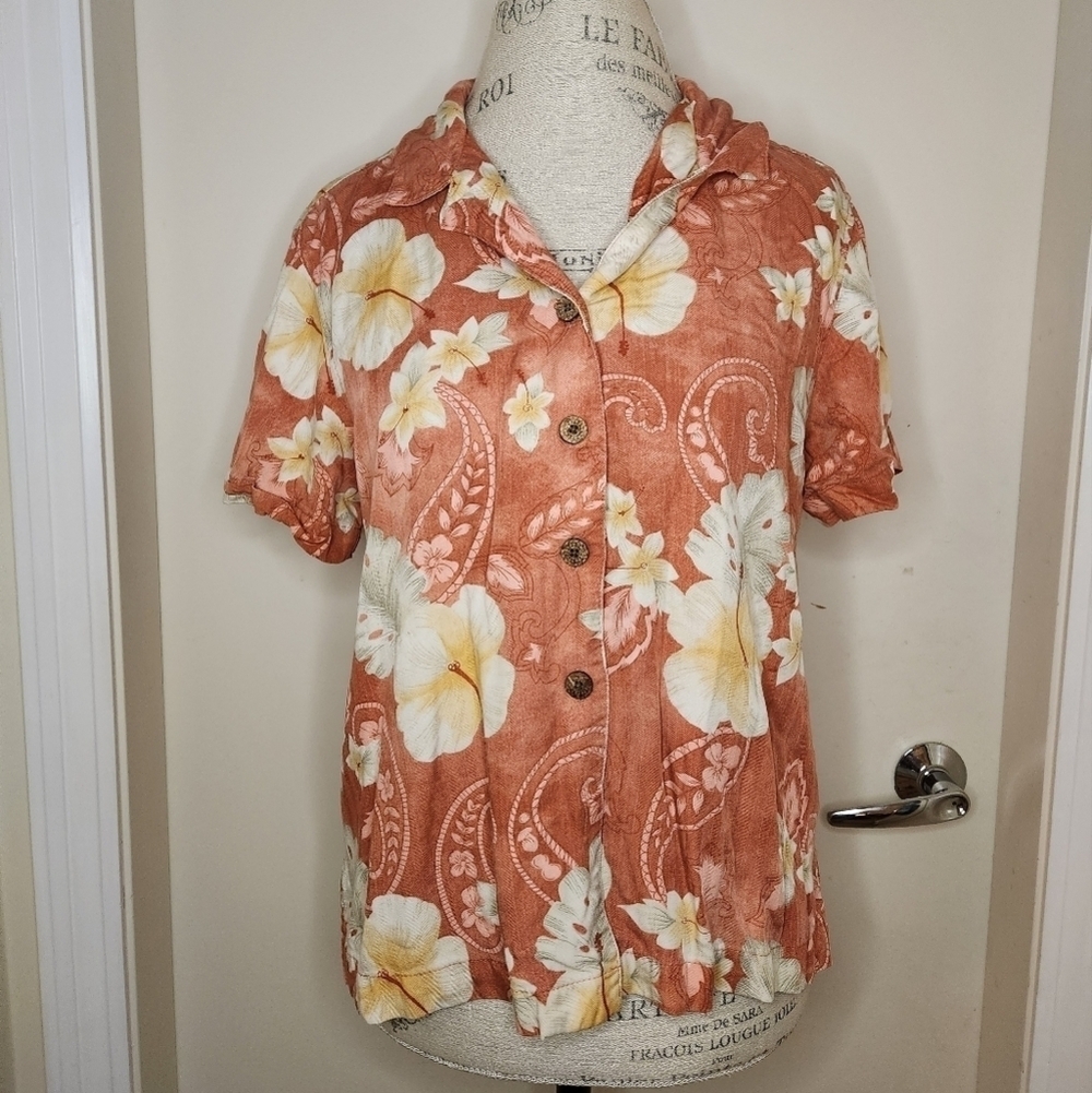 90s Caribbean Short Sleeve Shirt